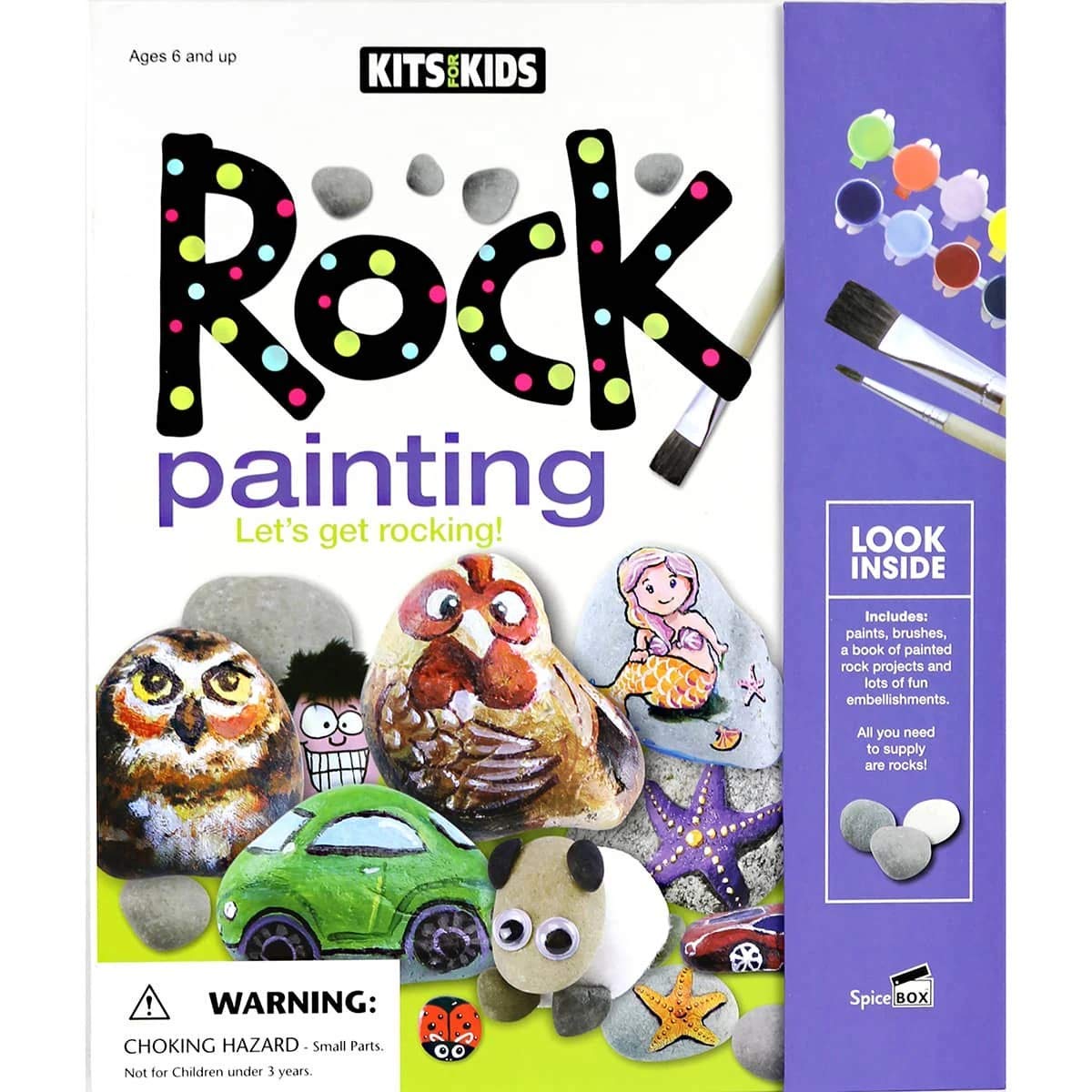 Spicebox Product Development Ltd Rock Painting: Let's Get Rocking
