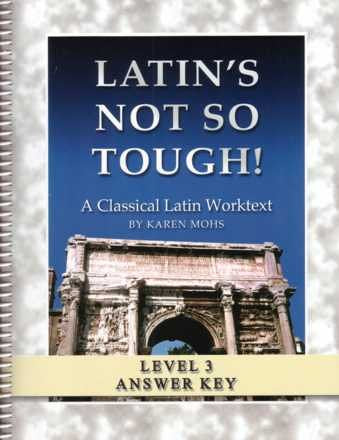 Latin's Not So Tough! Level 3, Full Text Answer Key