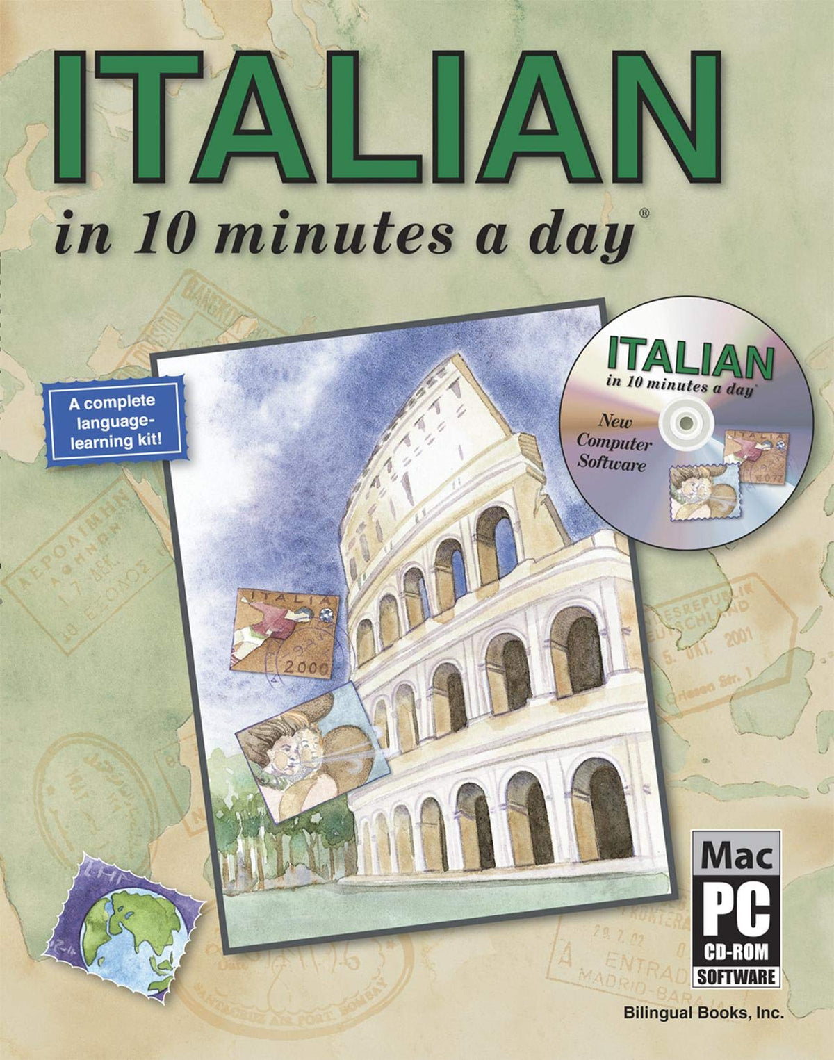 ITALIAN in 10 minutes a day with CD-ROM