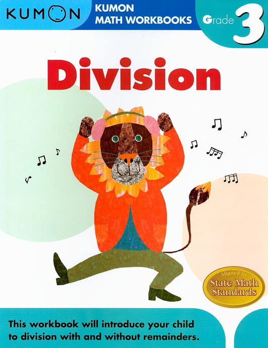 Kumon Grade 3 Division (Kumon Math Workbooks)
