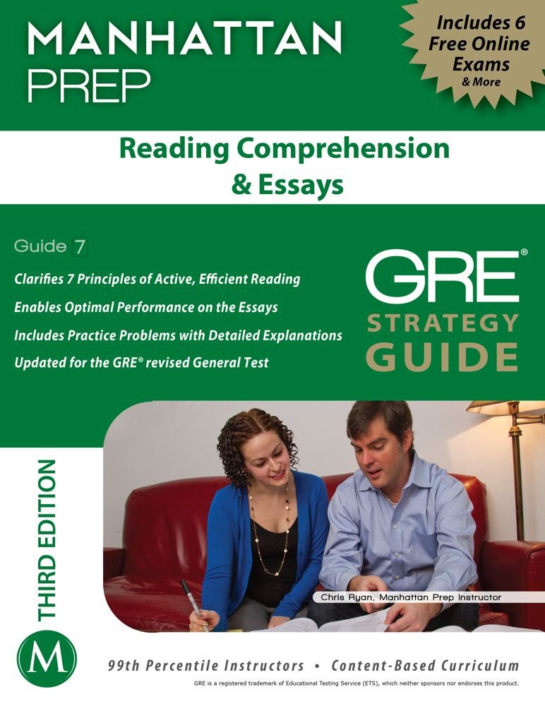 Reading Comprehension & Essays GRE Strategy Guide, 3rd Edition