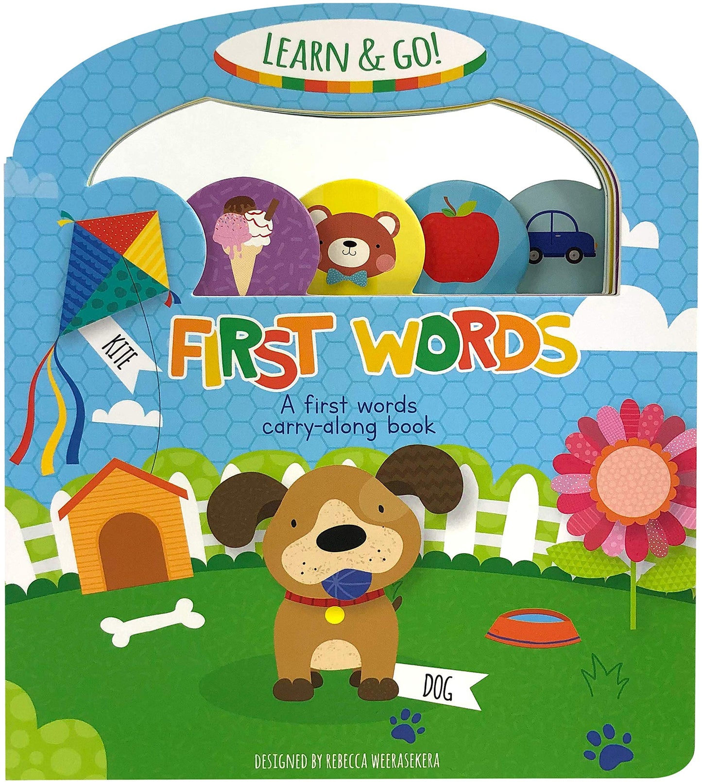 Learn & Go: First Words - Children's Board Book - Educational