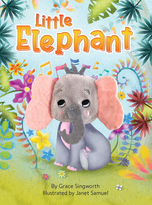 Little Elephant - Finger Puppet Board Book - Novelty