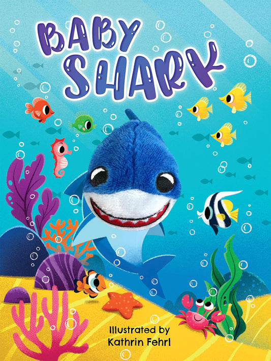 Baby Shark - Finger Puppet Board Book - Novelty (Finger Puppet Storybooks for Babies & Toddlers)