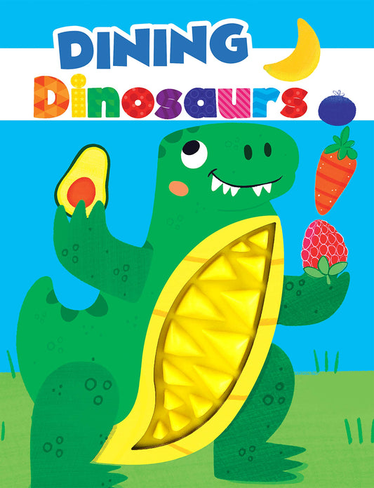 Dining Dinosaurs - Silicone Touch and Feel - Sensory Board Book