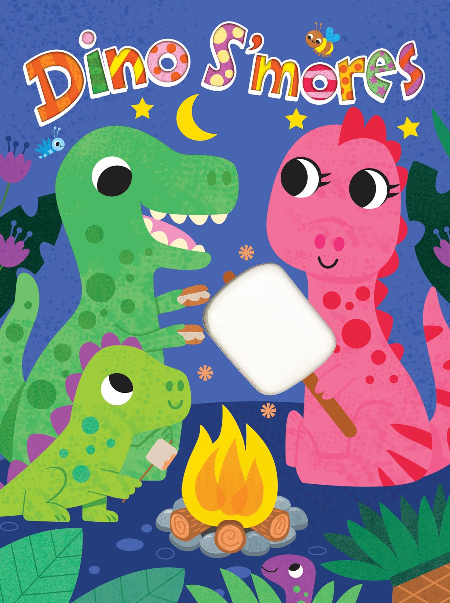 Dino S'mores - Children's Touch and Feel Storybook - Sensory Board Book