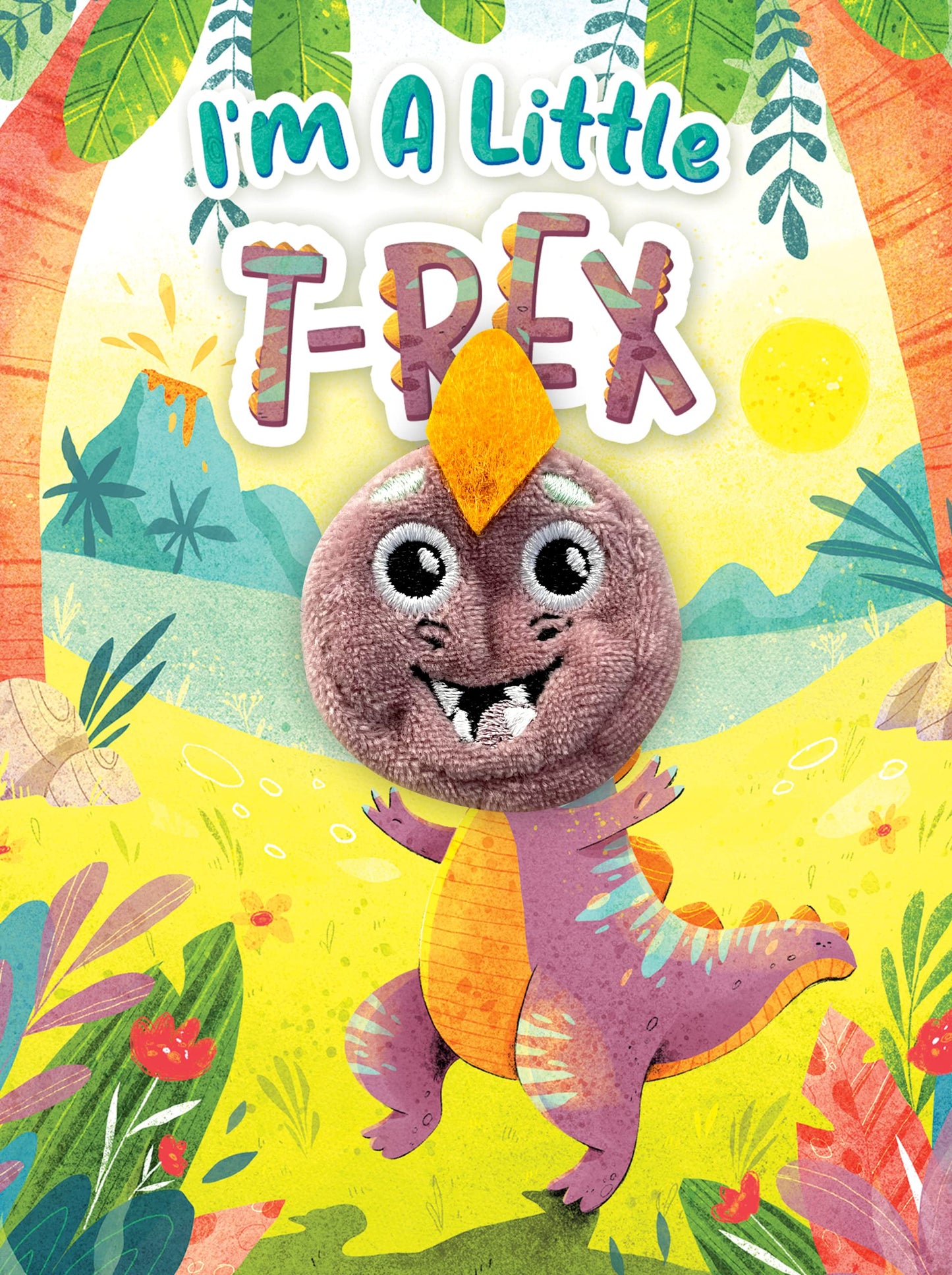 I'm a Little T-Rex - Children's Interactive Finger Puppet Board Book