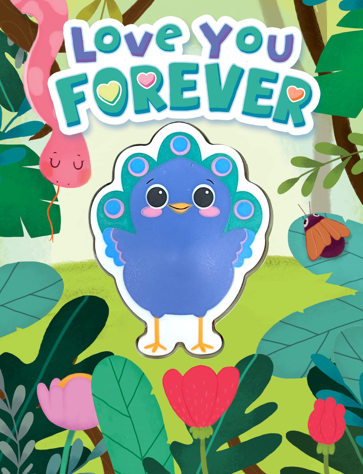 Little Hippo Books Love You Forever - Children's Board Book - Touch and Squeak - Squishy and Squeaky
