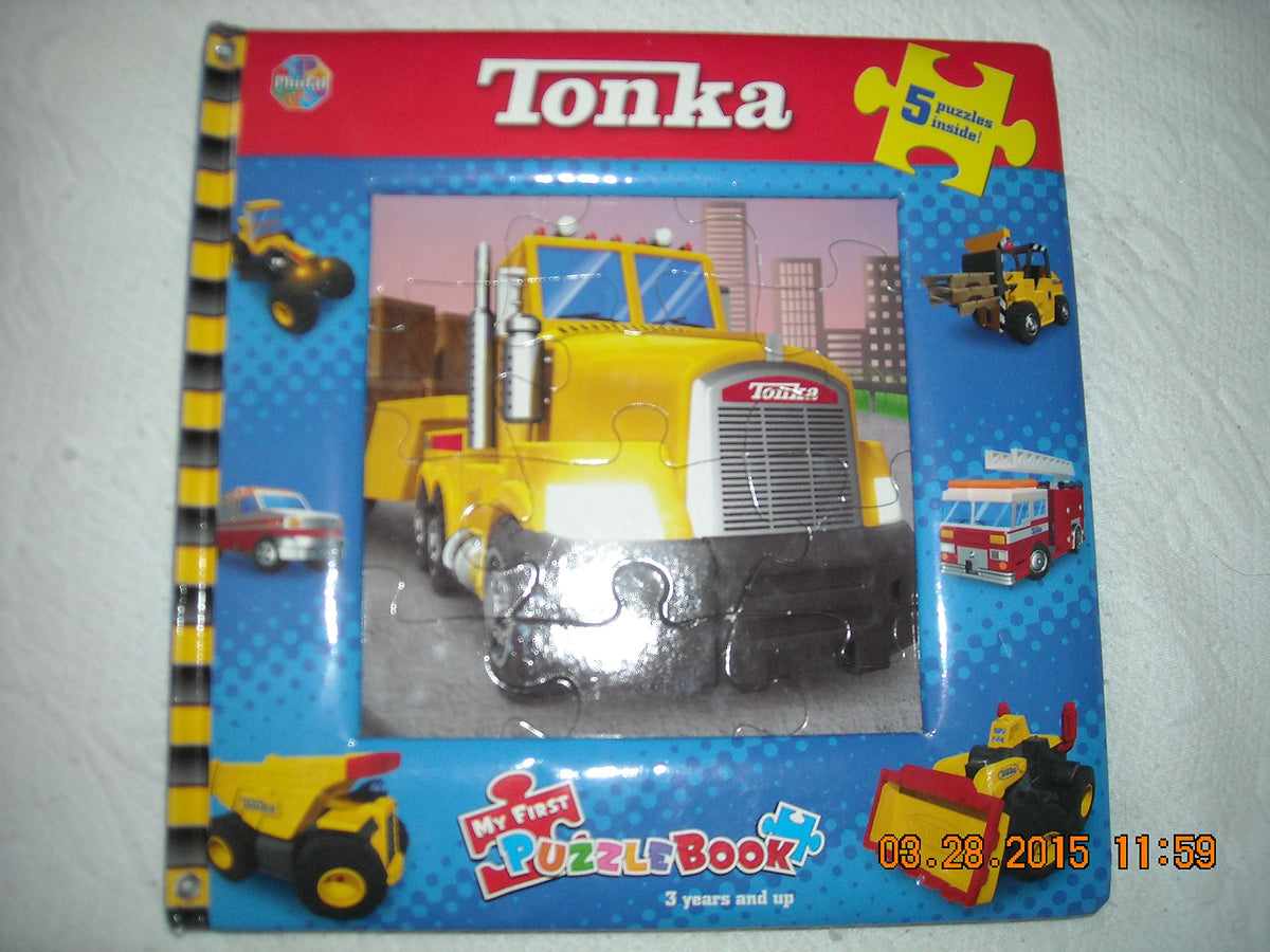 Tonka - Trucks on the Go!: My First Puzzle Book