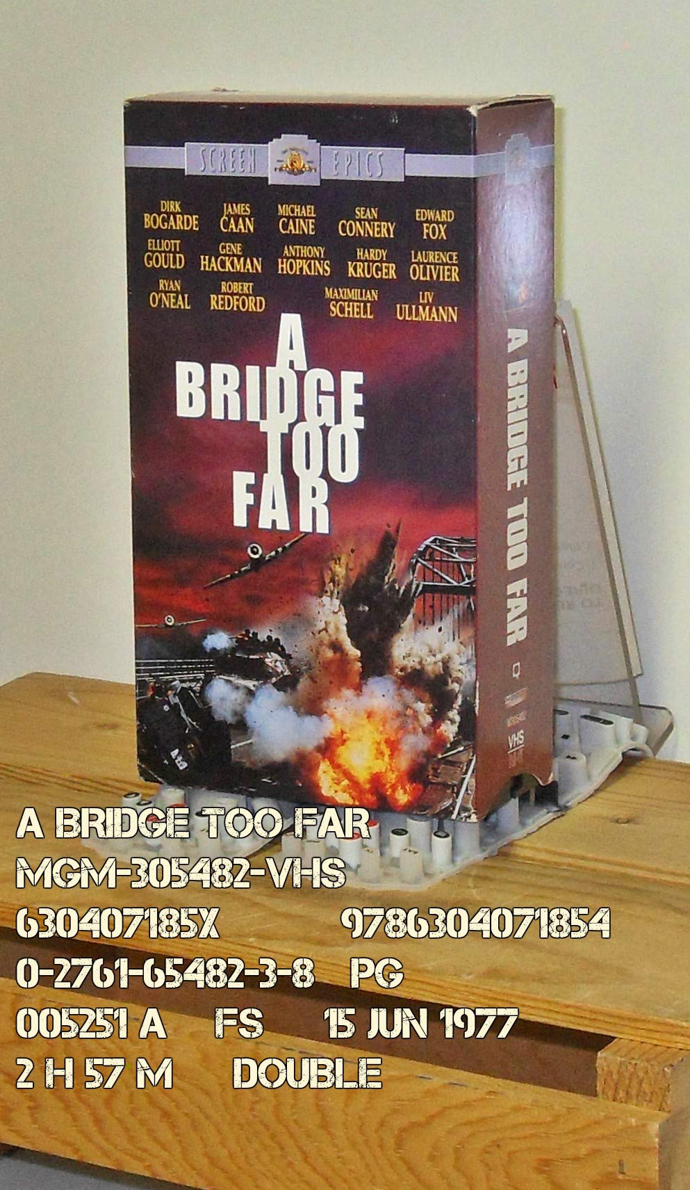 A Bridge Too Far [VHS]