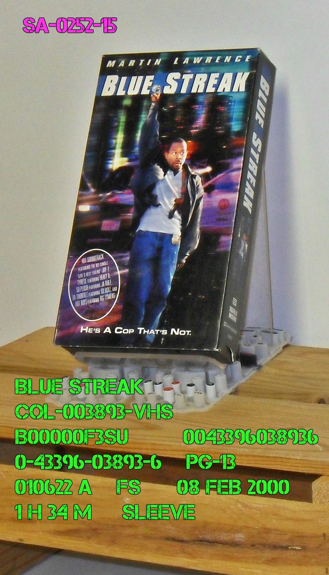Blue Streak [VHS]