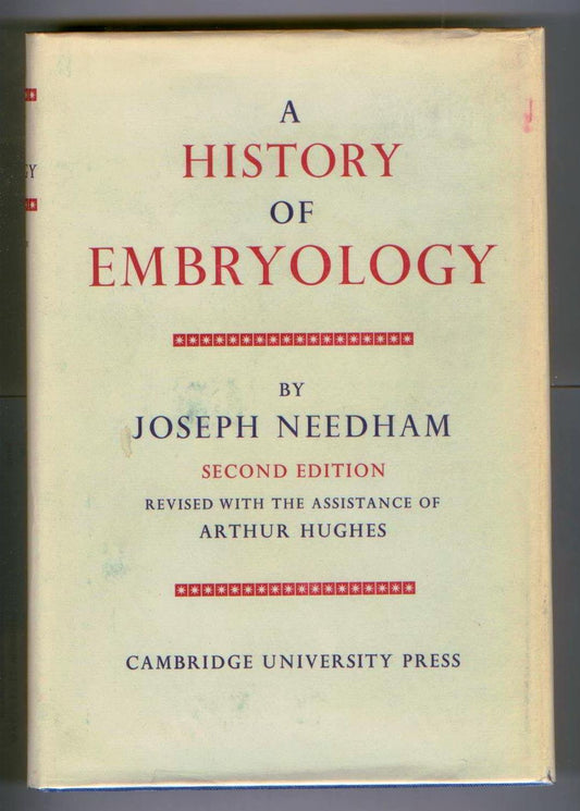 A History of Embryology