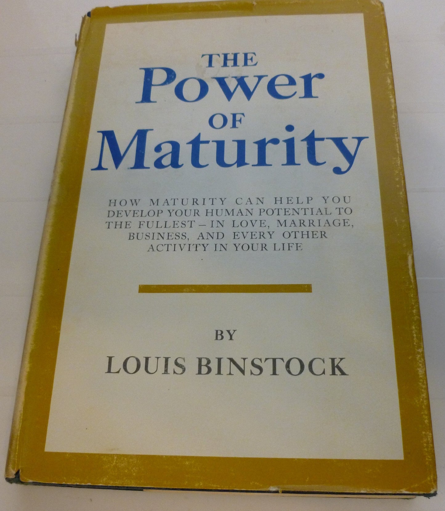 The power of maturity