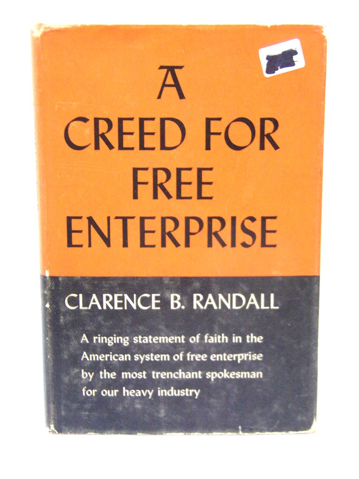 A creed for free enterprise