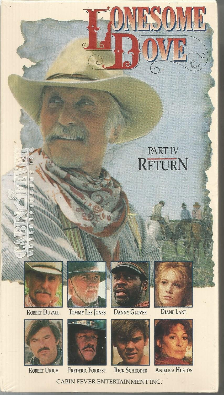 Lonesome Dove: Part IV Return [VHS Tape] by Rovert Duvall; Tommy Lee Jones