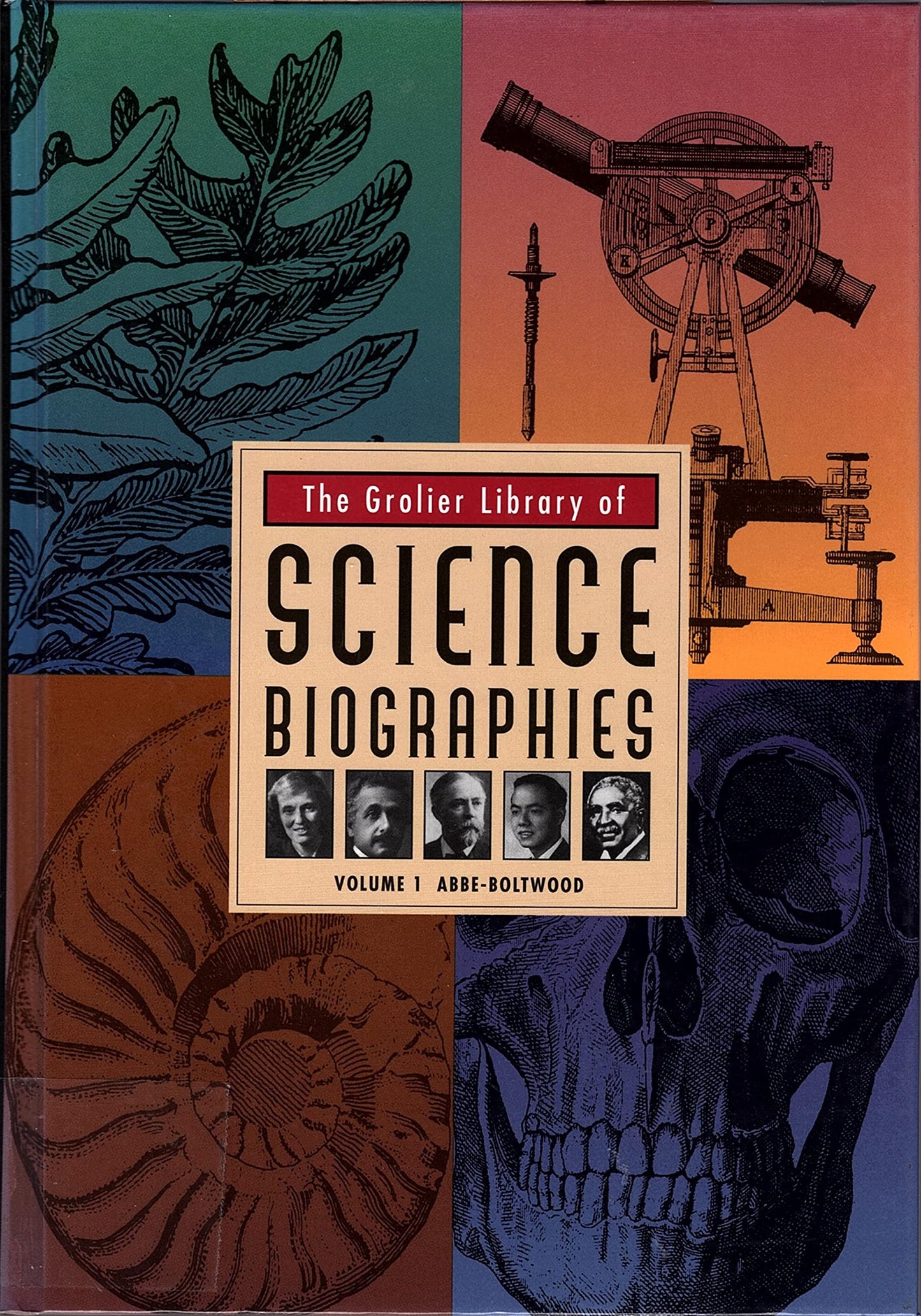 Grolier Library of Science Biographies Volume 1 ISBN 0717276279