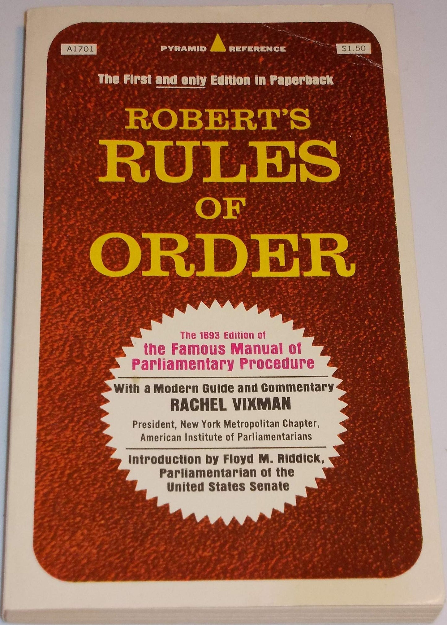 Robert's Rules Of Order