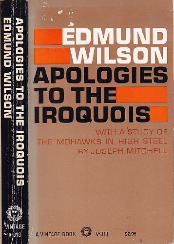 Apologies To the Iroquois (A Vintage Book, V-313)