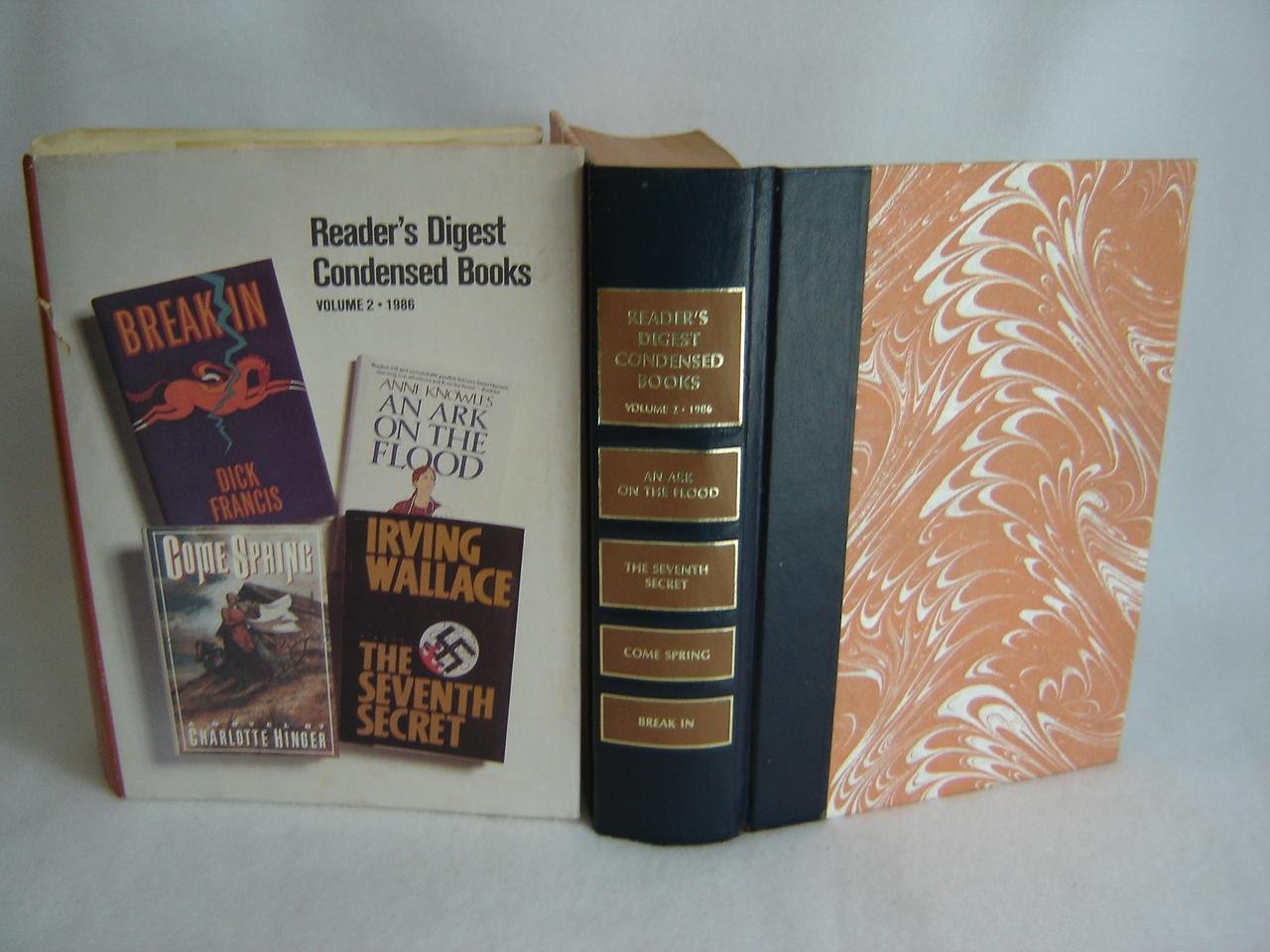 An Ark on the Flood, The Seventh Secret, Come Spring, Break In (Readers Digest Condensed Books, Vol. 2-1986)