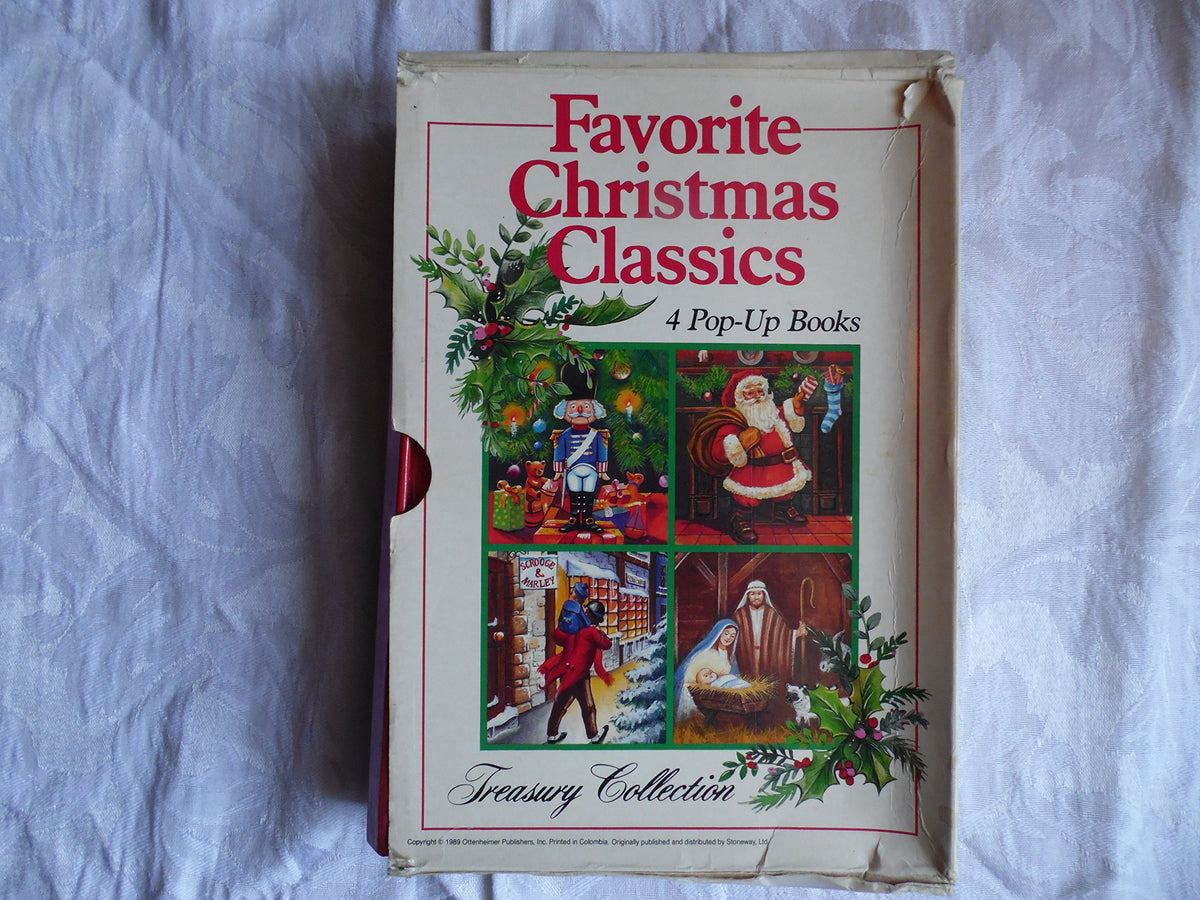 Favorite Christmas Classics: 4 Pop-Up Books