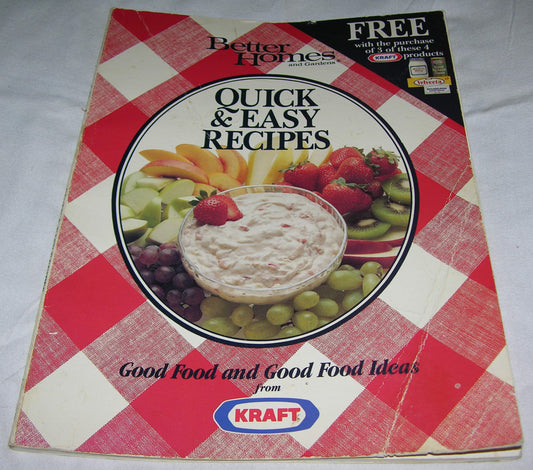 Better Homes and Gardens: Quick and Easy Recipes
