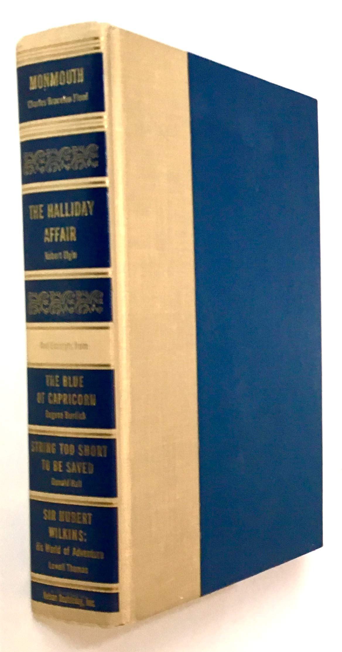 Best-in-Books ( Monmouth, The Halliday Affair, The Blue Capricorn, String Too Short to be Saved...