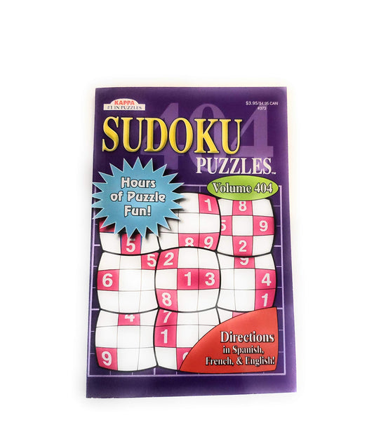 Kappa Sudoku Puzzles Volumes Vary See Sellers for Vol #(Directions in Spanish, French & English)