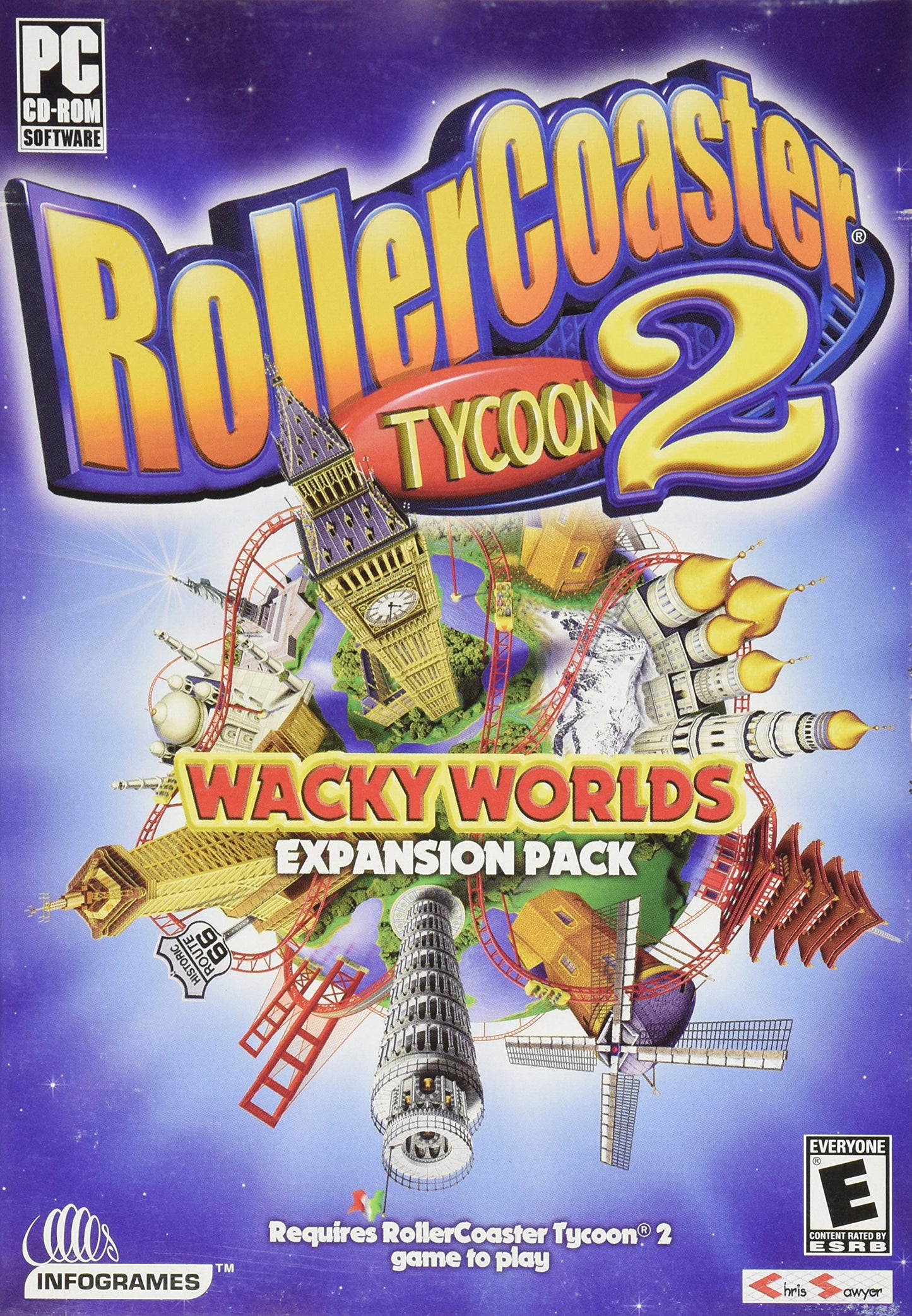 Roller Coaster Tycoon 2: Wacky World (PC)