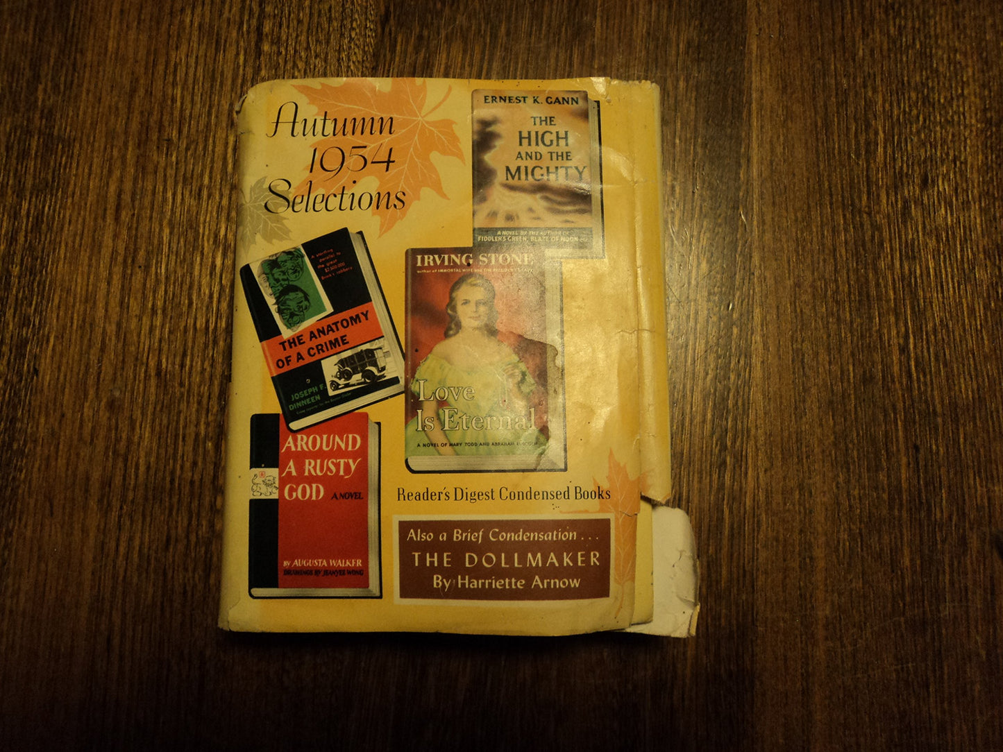 The Dollmaker/The Anatomy of a Crime/Love is Eternal/Around a Rusty God/The High and the Mighty (Reader's Digest Condensed Books, Volume 4: 1954)
