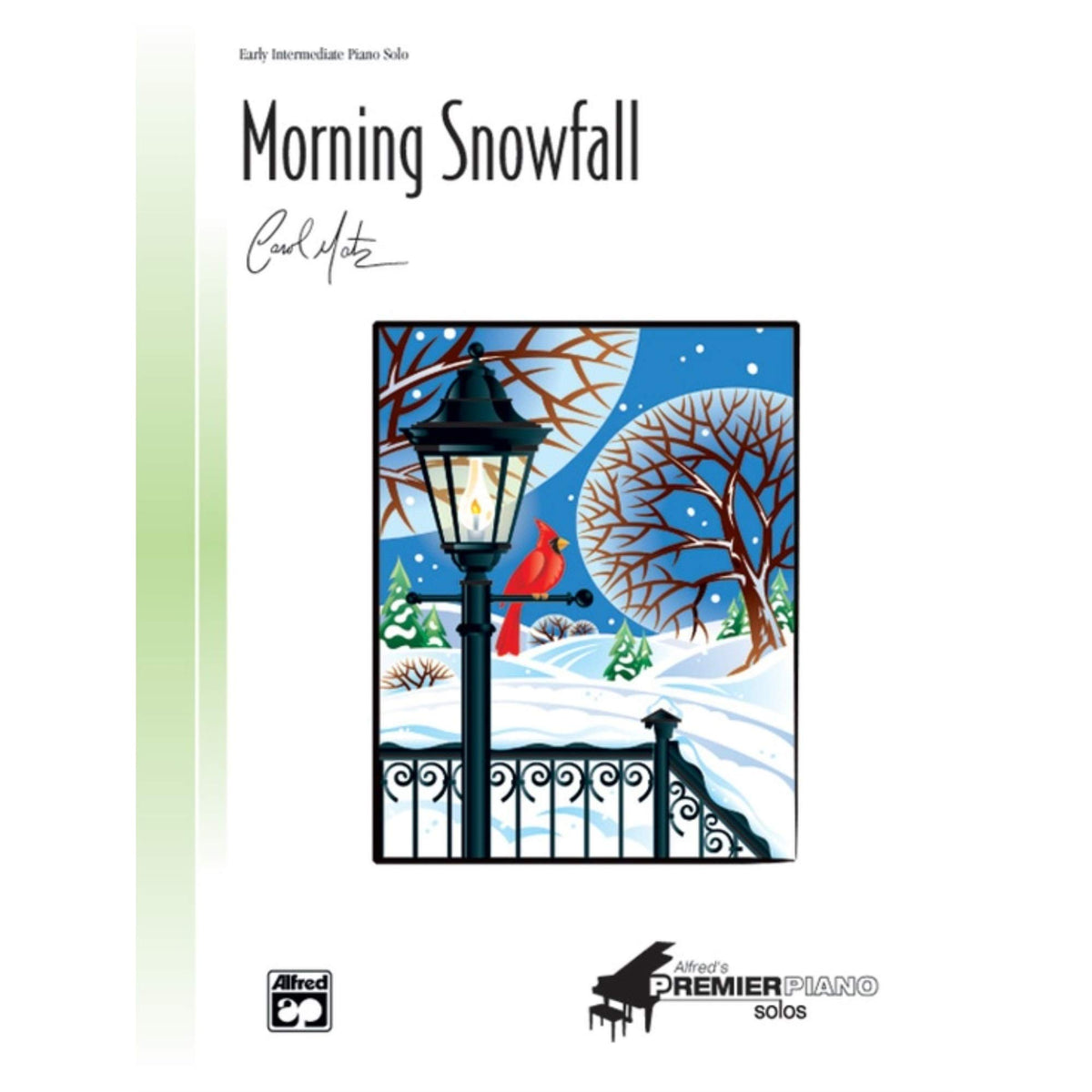 Morning Snowfall - Sheet Music - (By Carol Matz, Piano Solo - Early Intermediate)
