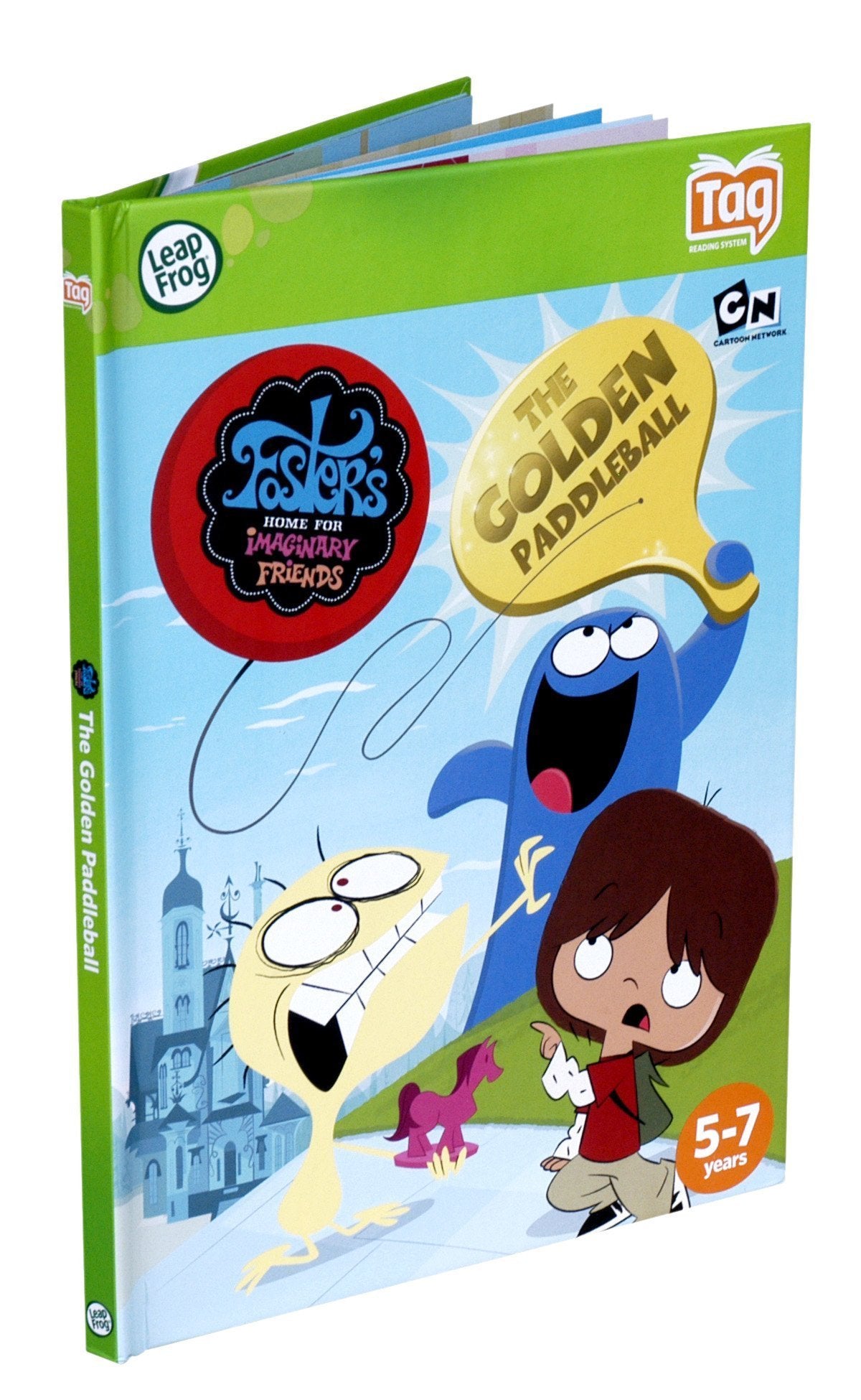 Leapfrog Tag Activity Storybook Foster's Home for Imaginary Friends: The Golden Paddleball