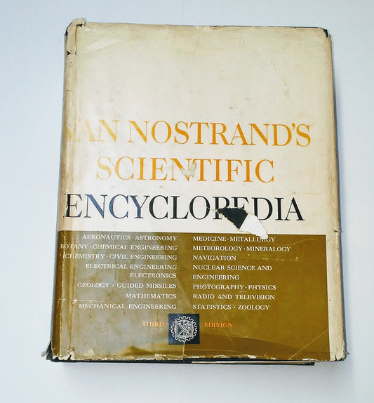 Van Nostrand's Scientific Encyclopedia 3rd Edition 1958