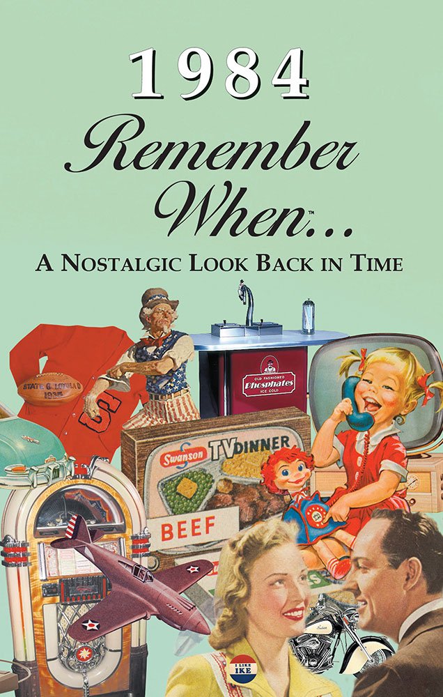 1984 REMEMBER WHEN CELEBRATION KardLet: Birthdays, Anniversaries, Reunions, Homecomings, Client & Corporate Gifts