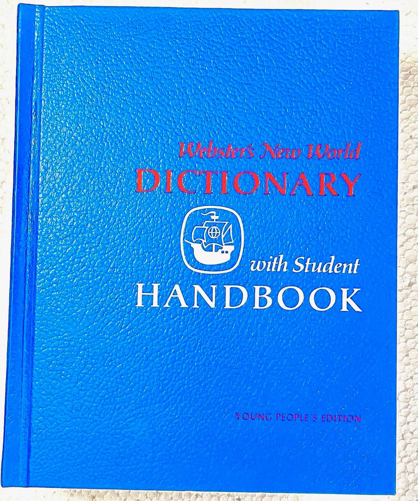 WEBSTER'S NEW WORLD DICTIONARY WITH STUDENT HANDBOOK: YOUNG PEOPLE'S EDITION (Hardcover)