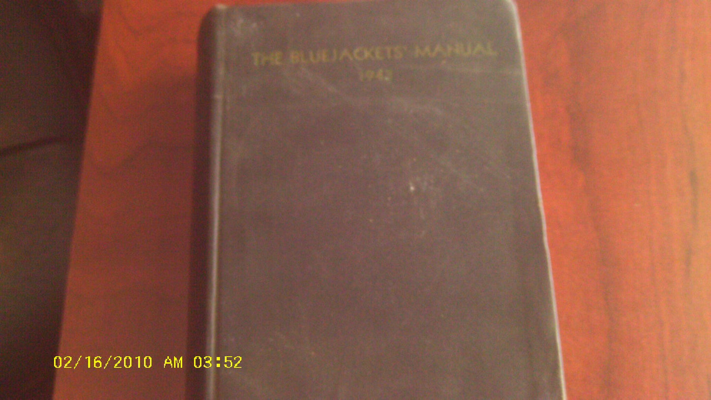 The Bluejackets' Manual 1943, 11th Edition