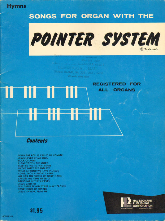 Songs for Organ with the Pointer System, Book I: Hymns (Registered for all organs)