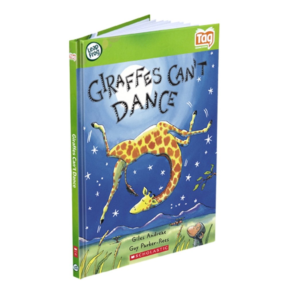 LeapFrog Tag Activity Storybook Giraffes Can't Dance (Scholastic)