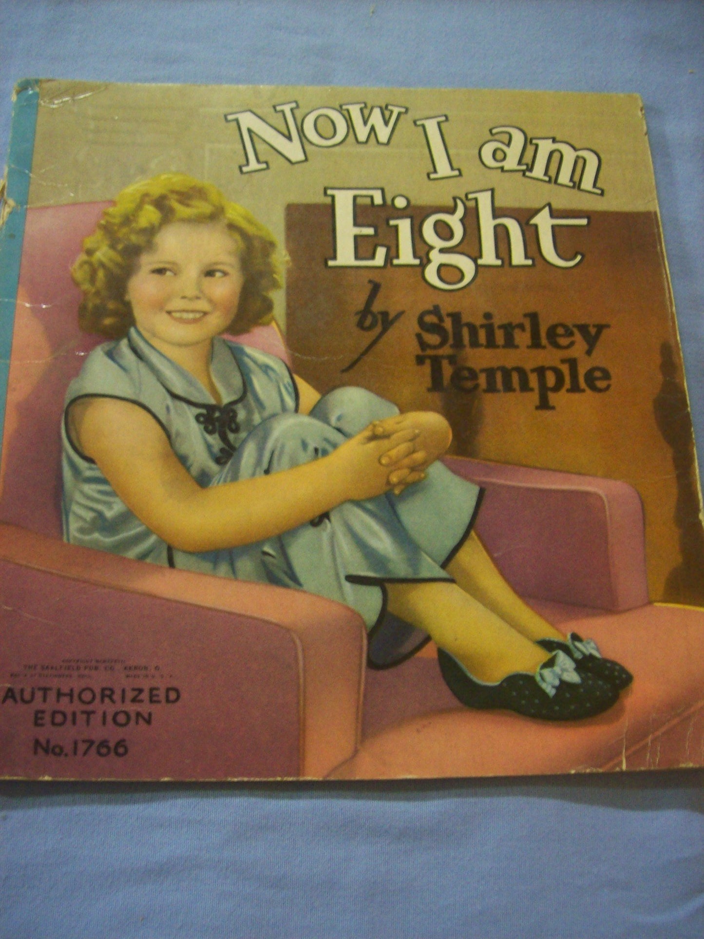 Shirley Temple "Now I am 8" (Shirley Temple, Twentieth Century Fox Movies Shirley Temple)