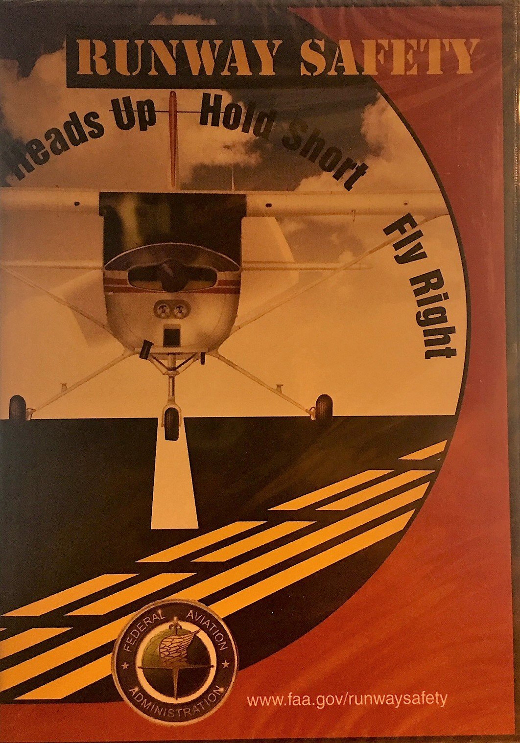 Runway Safety Heads Up Hold Short Fly Right