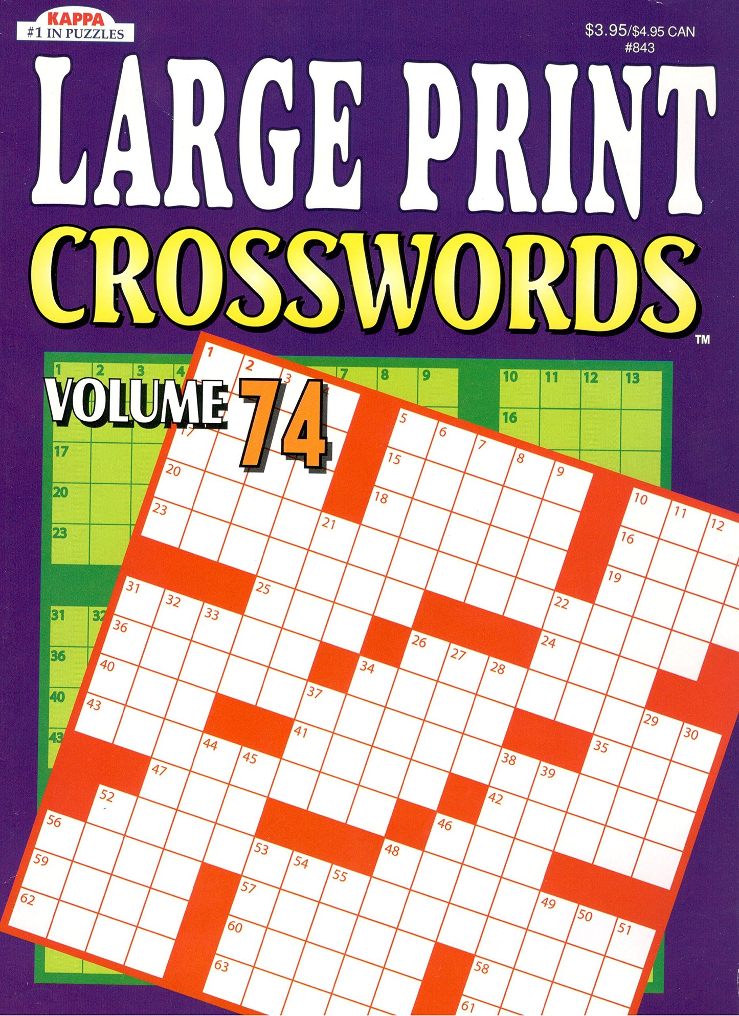 Kappa Publication 3843 Crossword Lrg Print