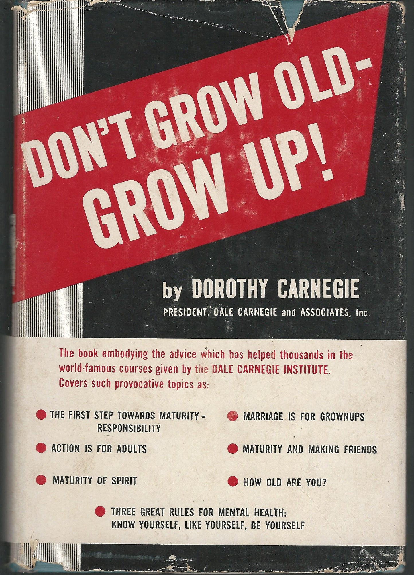 Don't Grow Old- Grow Up!