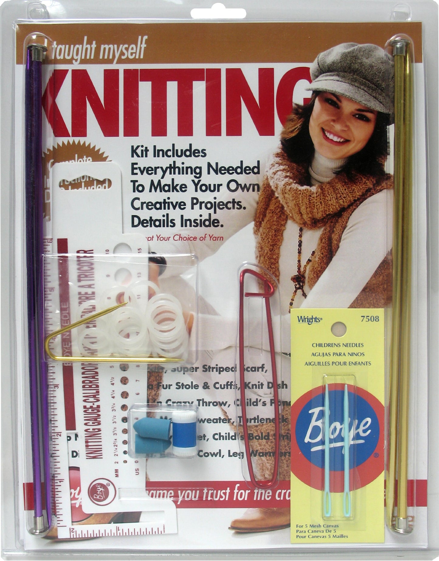 Boye I Taught Myself Knitting Kit
