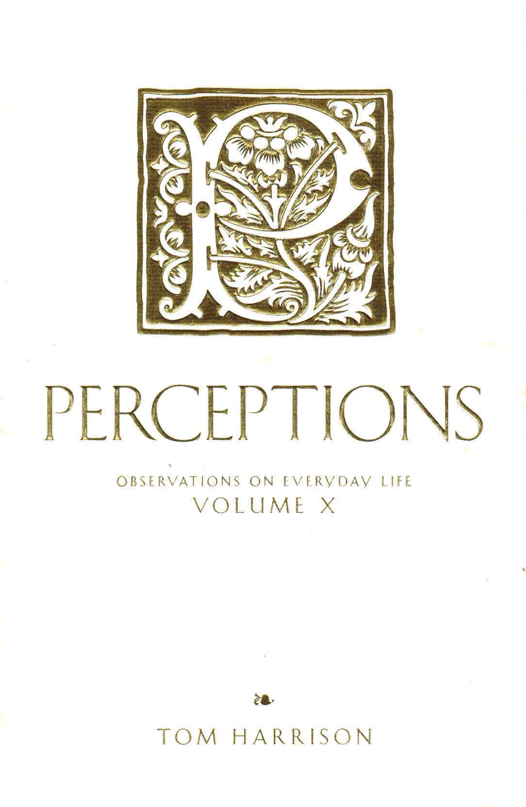Perceptions: Observations on Everyday Life, Vol. X