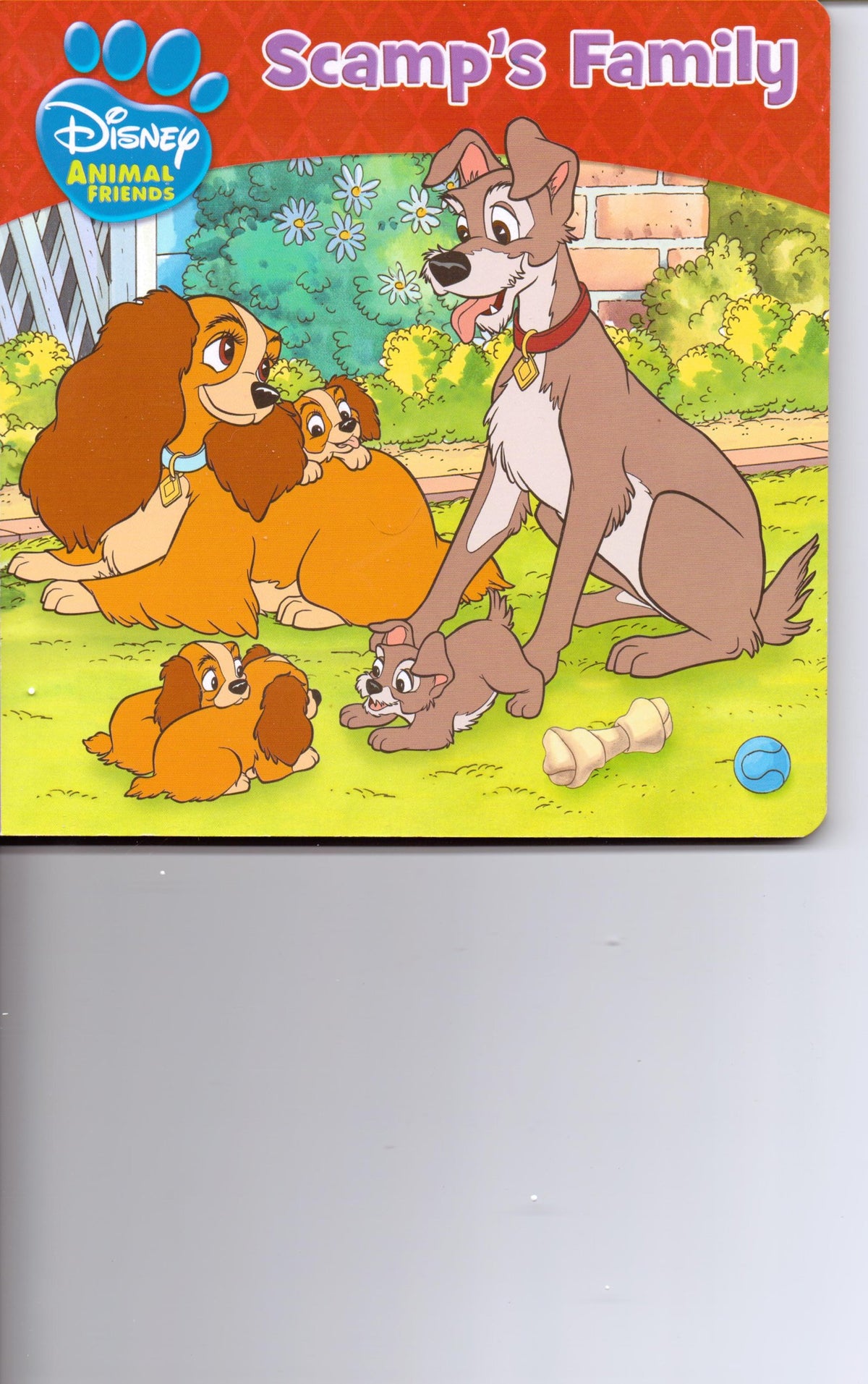 Disney Animal Friends ~ Scamp's Family (Lady & the Tramp)