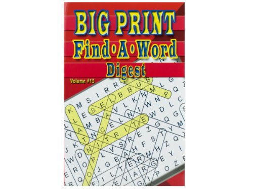 find a word puzzles digest volume #15 192 pages - Case of 24