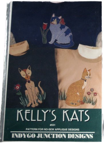 Kelly's Kats Pattern for No Sew Applique Designs Indygo Junction Designs 531