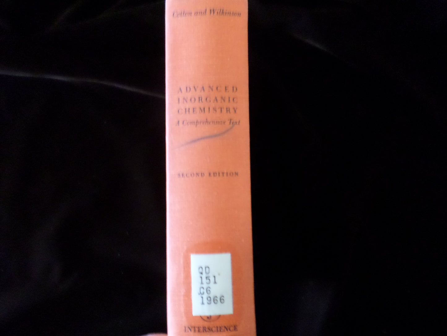 Advanced Inorganic Chemistry: A Comprehensive Text [Second Edition]