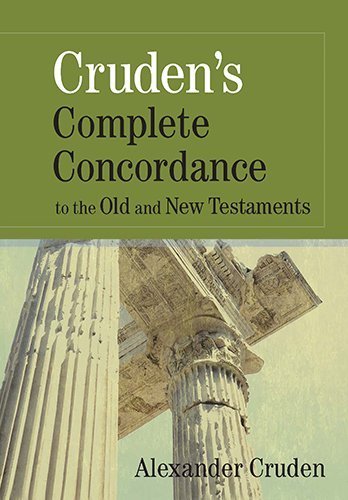 Cruden's Complete Concordance by Cruden, Alexander (1980) Hardcover
