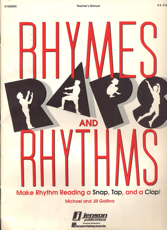 Rhymes Raps & Rhythms, Teachers Edition