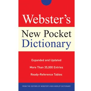 Dictionary Webster's Pocket Paperback